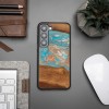 mini: Etui Bewood Unique na Samsung Galaxy S23 - Planets - Saturn (2)