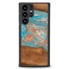mini: Etui Bewood Unique na Samsung Galaxy S22 Ultra - Planets - Saturn (1)