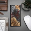 mini: Etui Bewood Unique na Samsung Galaxy S22 Ultra - Planets - Pluton (3)