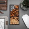 mini: Etui Bewood Unique na Samsung Galaxy S22 Ultra - Orange (3)