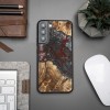 mini: Etui Bewood Unique na Samsung Galaxy S22 Plus - Planets - Pluton (3)