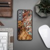 mini: Etui Bewood Unique na Samsung Galaxy S22 - Planets - Jowisz (3)