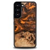 mini: Etui Bewood Unique na Samsung Galaxy S22 - Orange (1)