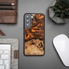 mini: Etui Bewood Unique na Samsung Galaxy S22 - Orange (3)