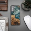 mini: Etui Bewood Unique na Samsung Galaxy S21 FE - Planets - Ziemia (2)