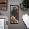 mini: Etui Bewood Unique na Samsung Galaxy S21 FE - Planets - Pluton (2)