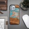 mini: Etui Bewood Unique na iPhone 14 Pro Max - Planets - Saturn (2)