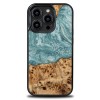 mini: Etui Bewood Unique na iPhone 14 Pro - Planets - Uran (1)