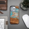 mini: Etui Bewood Unique na iPhone 14 Pro - Planets - Saturn (2)