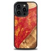 mini: Etui Bewood Unique na iPhone 14 Pro - Neons - Paris (1)