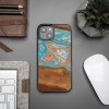 mini: Etui Bewood Unique na iPhone 14 - Planets - Saturn (2)