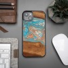mini: Etui Bewood Unique na iPhone 14 Plus - Planets - Saturn (2)