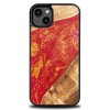 mini: Etui Bewood Unique na iPhone 14 Plus - Neons - Paris (1)