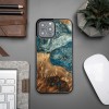 mini: Etui Bewood Unique na iPhone 13 Pro Max - Planets - Ziemia (2)