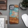 mini: Etui Bewood Unique na iPhone 13 Pro Max - Planets - Saturn (2)