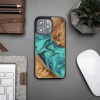 mini: Etui Bewood Unique na iPhone 13 Pro - Turquoise (2)