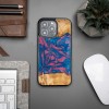 mini: Etui Bewood Unique na iPhone 13 Pro - Neons - Vegas (2)