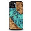 mini: Etui Bewood Unique na iPhone 13 - Turquoise (1)