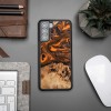 mini: Etui Bewood Unique na Samsung Galaxy S21 - Orange (3)