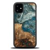 mini: Etui Bewood Unique na iPhone 11 - Planets - Ziemia (1)
