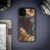 mini: Etui Bewood Unique na iPhone 11 - Planets - Pluton (2)