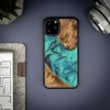 mini: Etui Bewood Unique na iPhone 11 Pro - Turquoise (2)