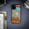 mini: Etui Bewood Unique na iPhone 11 Pro - Planets - Saturn (2)