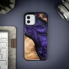 mini: Etui Bewood Unique na iPhone 12 / 12 Pro - Violet (2)