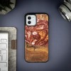 mini: Etui Bewood Unique na iPhone 12 / 12 Pro - Planets - Mars (2)