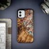 mini: Etui Bewood Unique na iPhone 12 / 12 Pro - Planets - Jowisz (2)