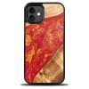 mini: Etui Bewood Unique na iPhone 12 / 12 Pro - Neons - Paris (1)