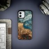 mini: Etui Bewood Unique na iPhone 12 Mini - Planets - Ziemia (2)