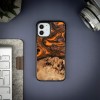 mini: Etui Bewood Unique na iPhone 12 Mini - Orange (2)