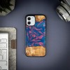 mini: Etui Bewood Unique na iPhone 12 Mini - Neons - Vegas (2)