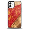 mini: Etui Bewood Unique na iPhone 12 Mini - Neons - Paris (1)