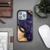 mini: Etui Bewood Unique na iPhone 14 Pro - Violet z MagSafe (3)