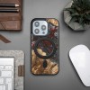mini: Etui Bewood Unique na iPhone 14 Pro - Planets - Pluton z MagSafe (3)