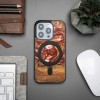 mini: Etui Bewood Unique na iPhone 14 Pro - Planets - Mars z MagSafe (3)