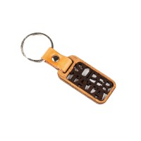 mini: Drewniany Brelok Leather - Super Tata (6)