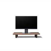 mini: Monitor Stand Desk Shelf Bewood - Black - Walnut - Short (1)
