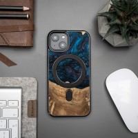 mini: Bewood Resin Case - iPhone 14 - Planets - Neptune - MagSafe (3)