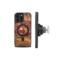 mini: Etui Bewood Unique na iPhone 14 Pro Max - Planets - Mars z MagSafe (2)