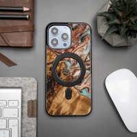 mini: Etui Bewood Unique na iPhone 14 Pro Max - Planets - Jowisz z MagSafe (3)