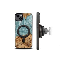 mini: Etui Bewood Unique na iPhone 14 Plus - Planets - Uran z MagSafe (2)