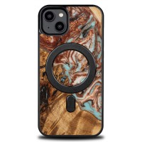 mini: Etui Bewood Unique na iPhone 14 Plus - Planets - Jowisz z MagSafe (1)