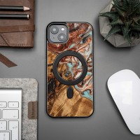 mini: Etui Bewood Unique na iPhone 14 Plus - Planets - Jowisz z MagSafe (3)
