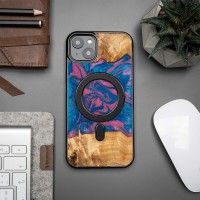 mini: Etui Bewood Unique na iPhone 14 Plus - Neons - Vegas z MagSafe (3)