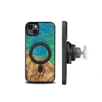 mini: Etui Bewood Unique na iPhone 14 Plus - Neons - Tokyo z MagSafe (2)