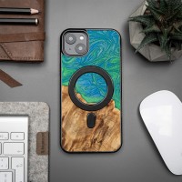 mini: Etui Bewood Unique na iPhone 14 Plus - Neons - Tokyo z MagSafe (3)