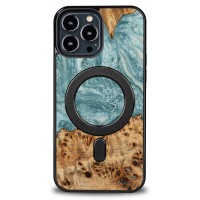 mini: Etui Bewood Unique na iPhone 13 Pro Max - Planets - Uran z MagSafe (1)